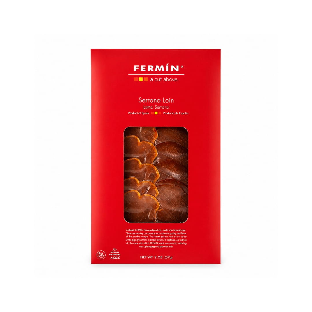 Sliced Serrano Pork Loin by Fermin