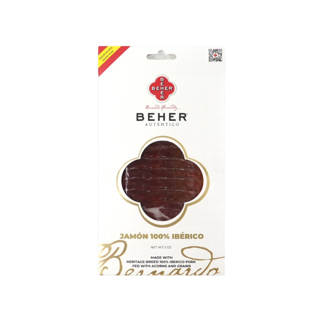 Sliced Iberico Ham Bellota "Pata Negra" by BEHER