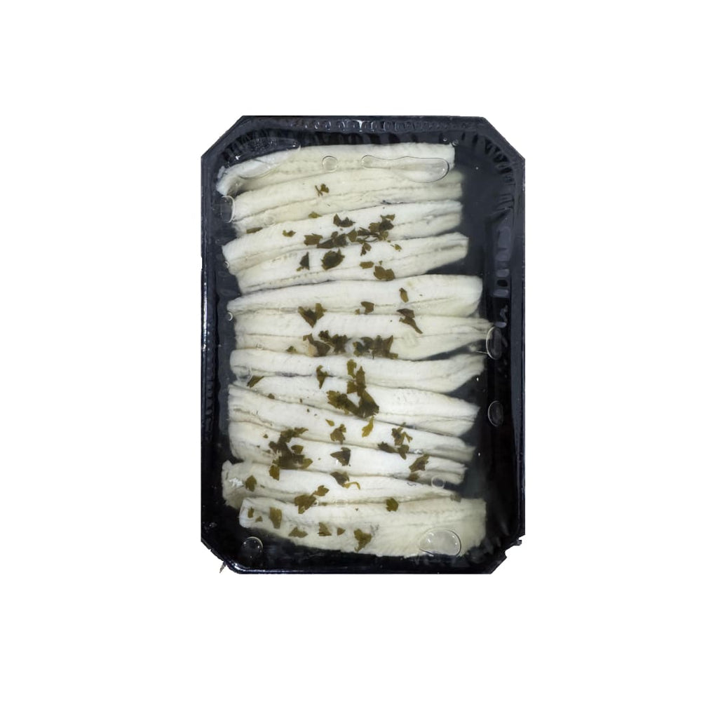 Marinated Boquerones in Vinegar, Parsley and Garlic