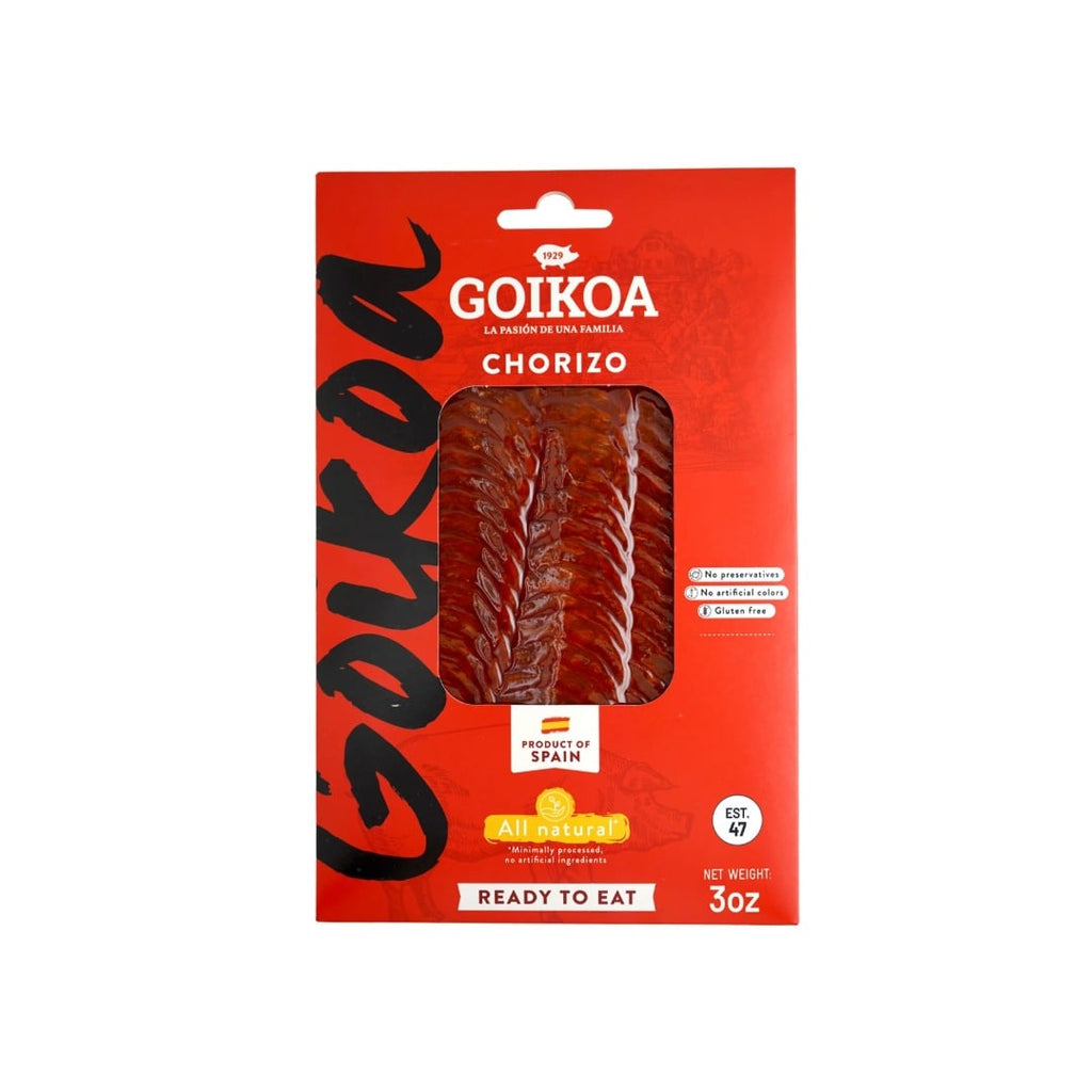 Goikoa Chorizo packaging on a white background