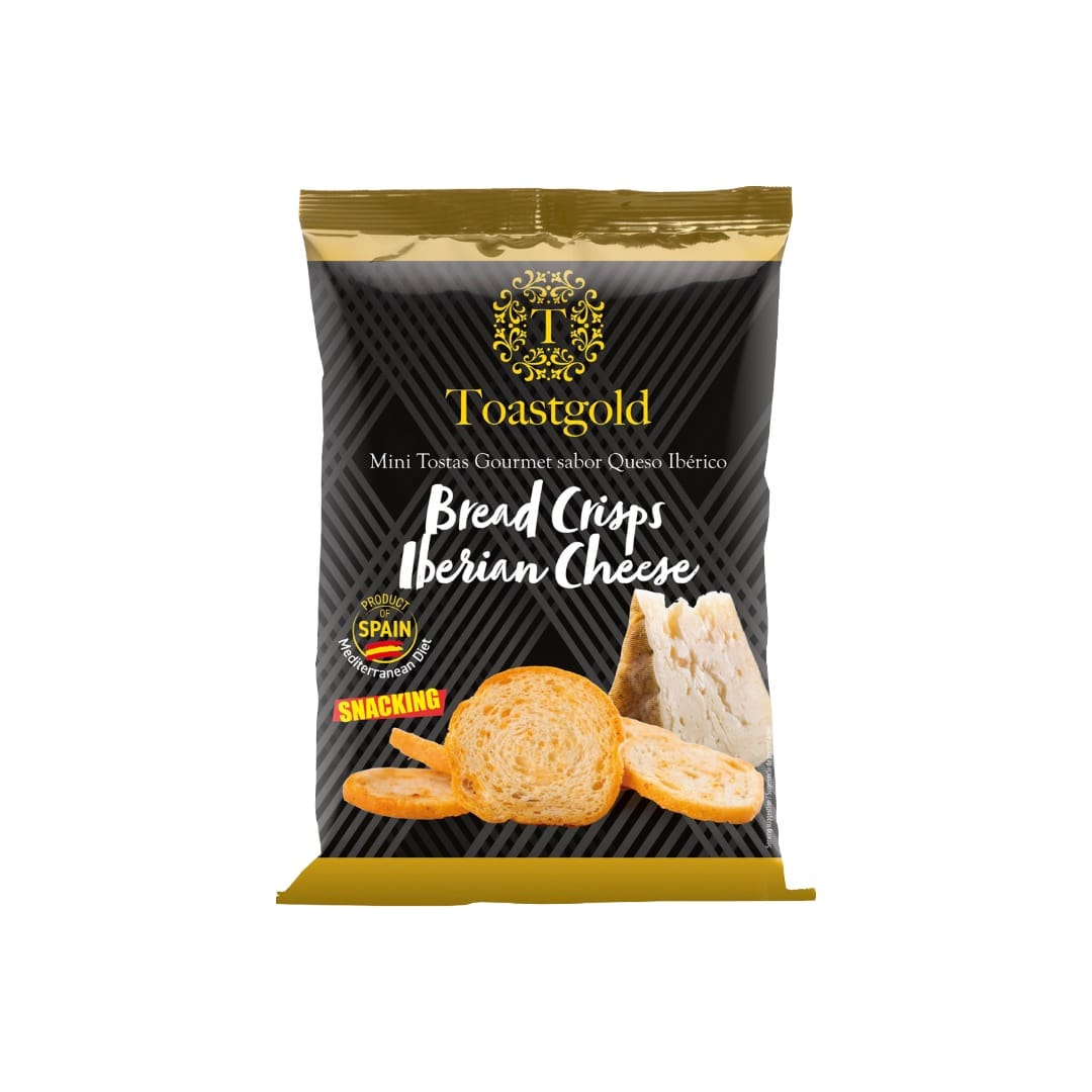 Bread Crisps Iberian Cheese