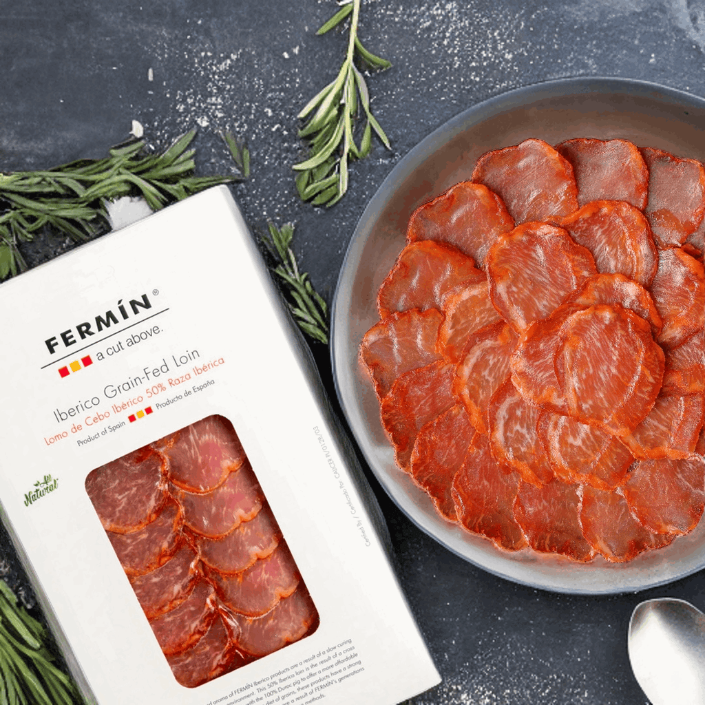 Sliced 50% Ibérico Pork Loin by Fermin Fermin   
