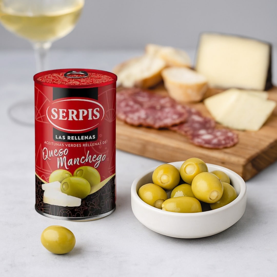 Manchego Stuffed Green Olives