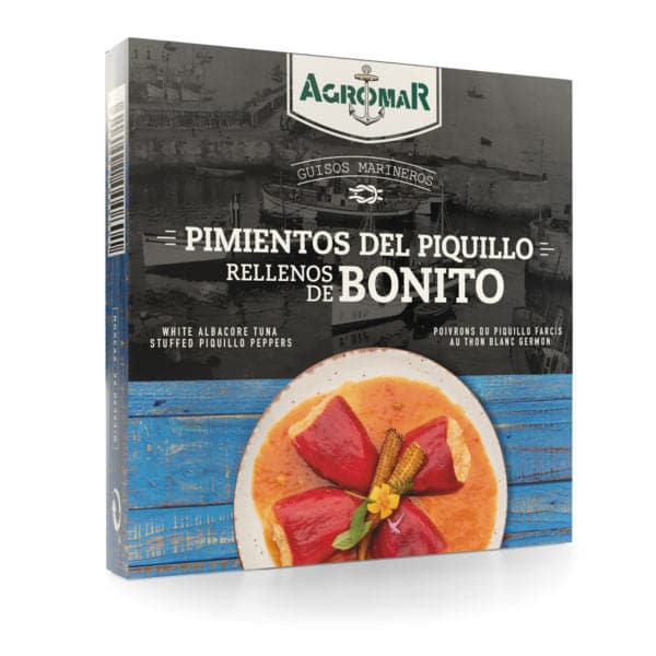 Stuffed Piquillo Peppers with Bonito del Norte Agromar   