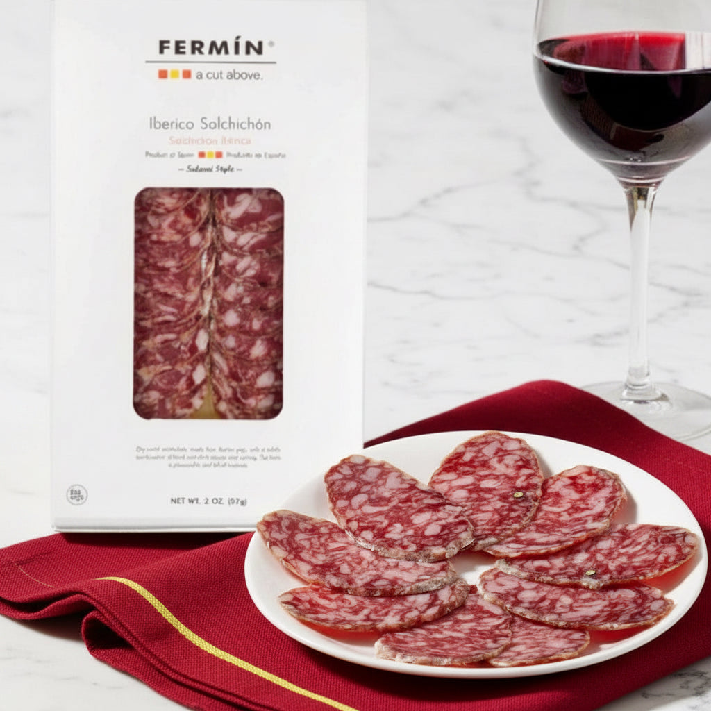Sliced Salchichón Ibérico by Fermín