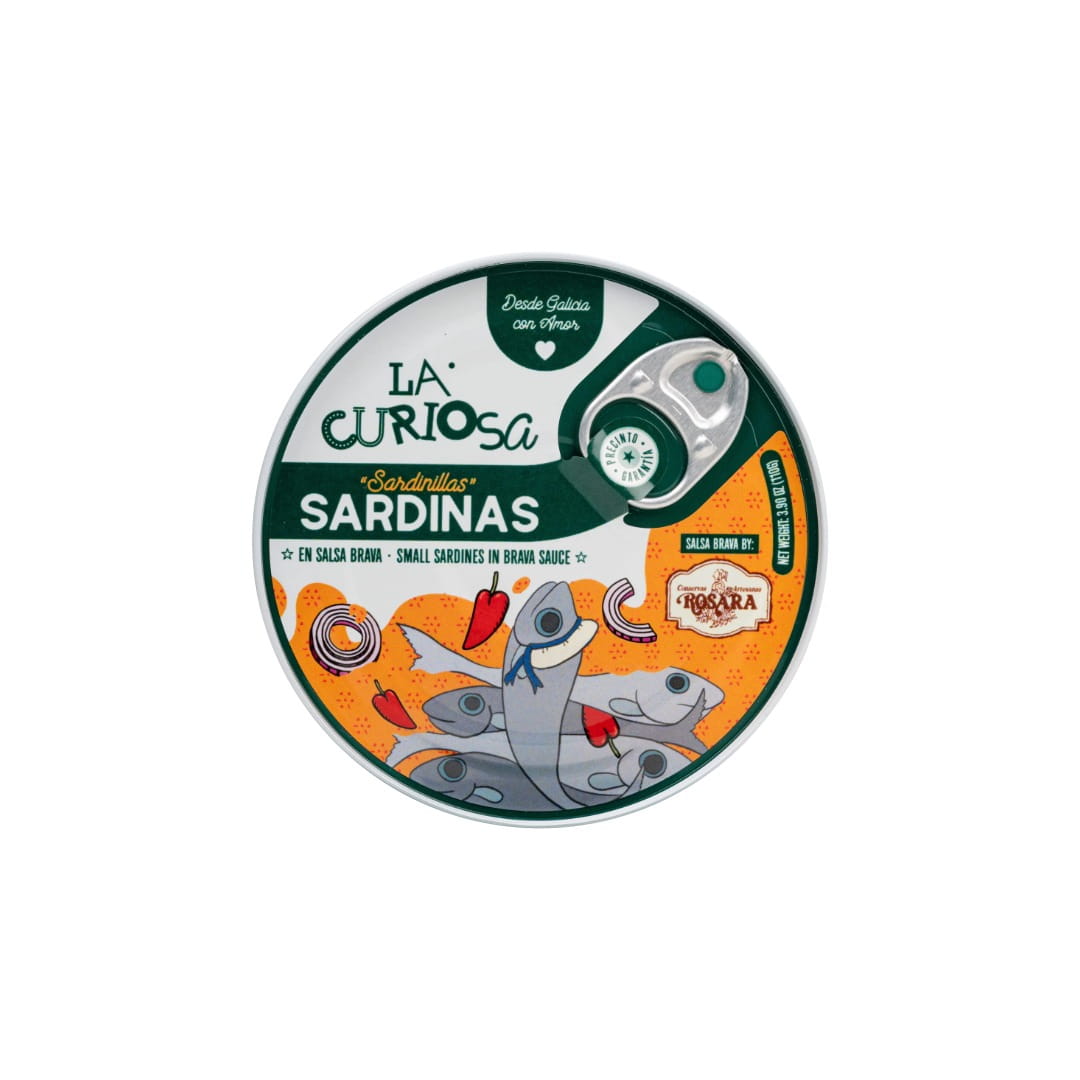 Small Sardines in Salsa Brava by La Curiosa