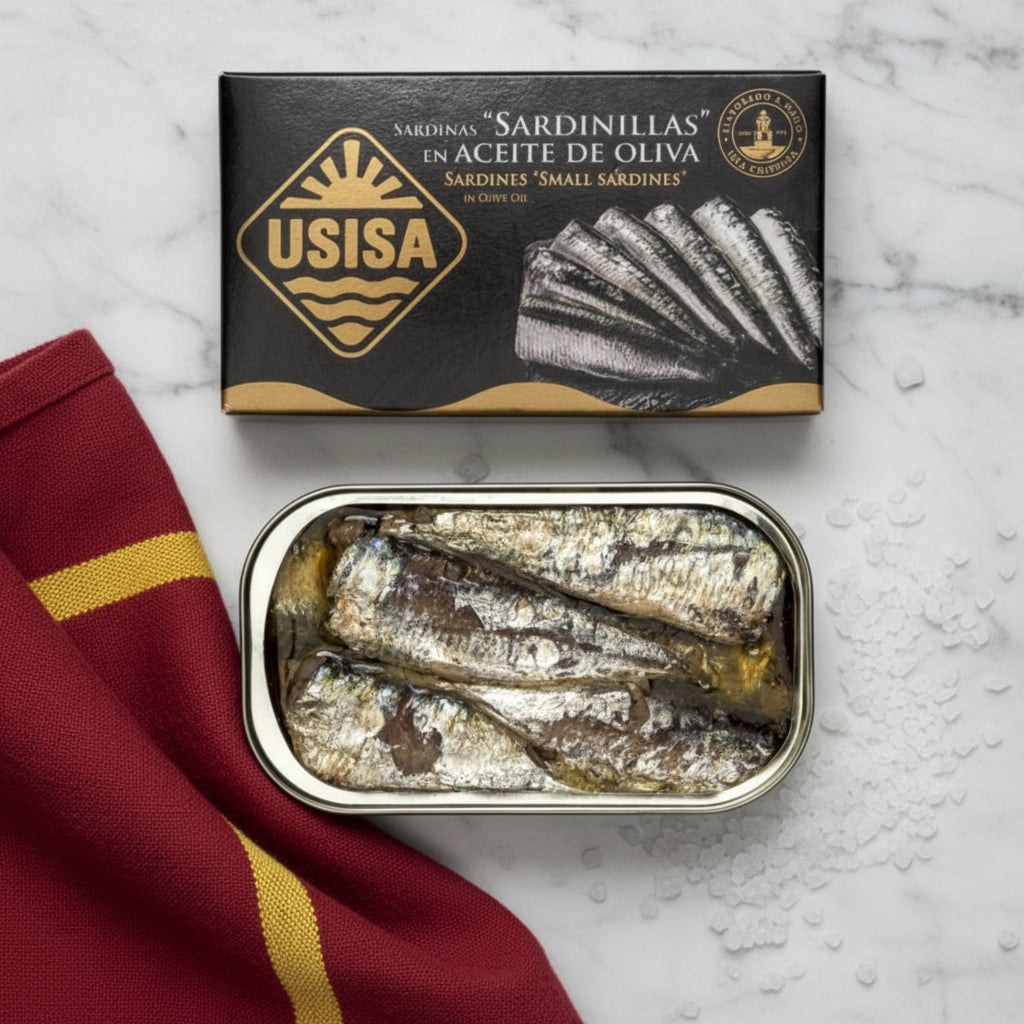 Small Sardines in Olive Oil by USISA