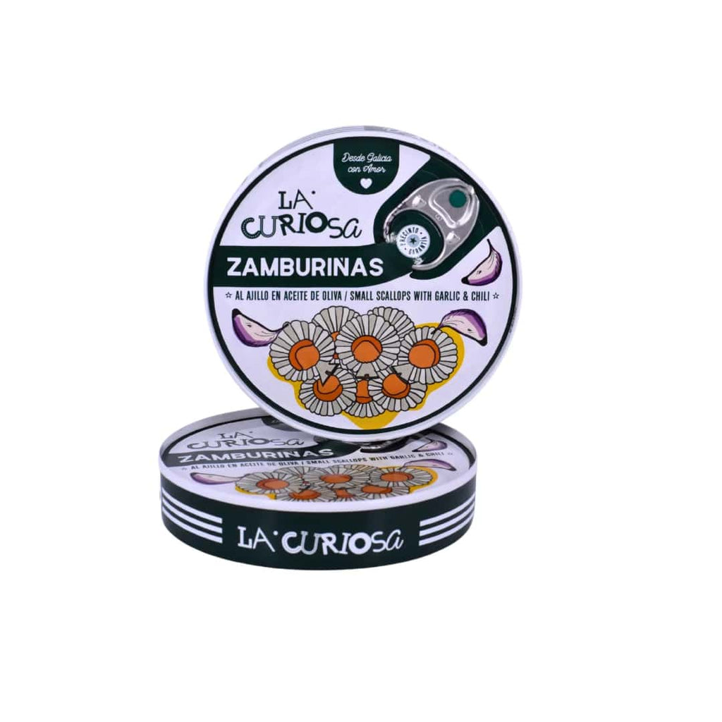 Scallops in Garlic Oil by La Curiosa