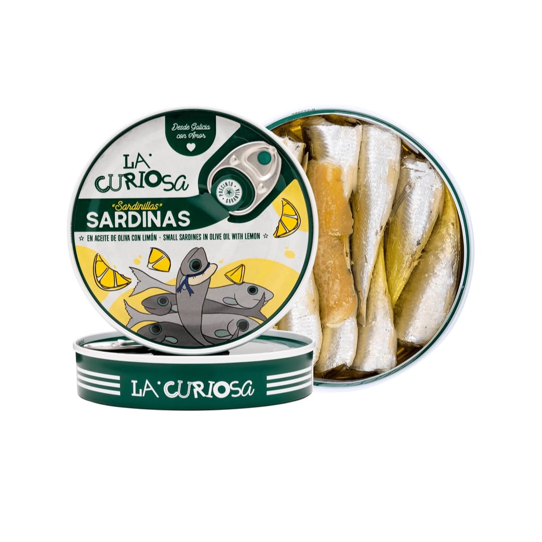 Small Sardines in Olive Oil and Lemon by La Curiosa
